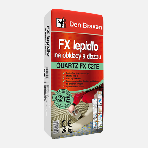 Den Braven FX lepidlo na obklady a dlažbu QUARTZ FX C2TE 25 kg