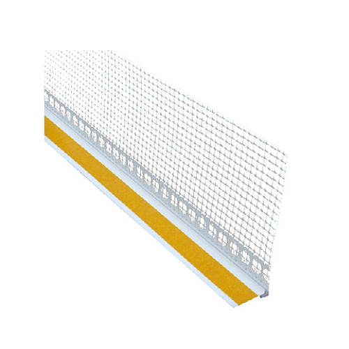 Začisťovací okenný profil s tkaninou VERTEX 6 mm, 2,1 m, 30 ks