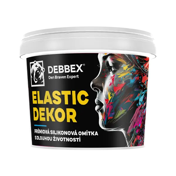 Den Braven Prémiová silikónová omietka ELASTIC DECOR ryhovaná 2,0 mm 25 kg