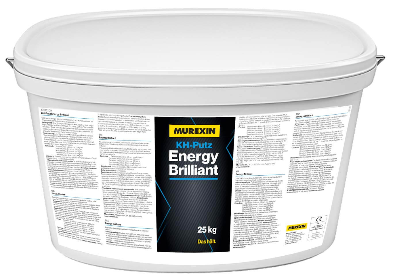 Murexin Akrylátová omietka ENERGY BRILLIANT R2 ryhovaná 25 kg 