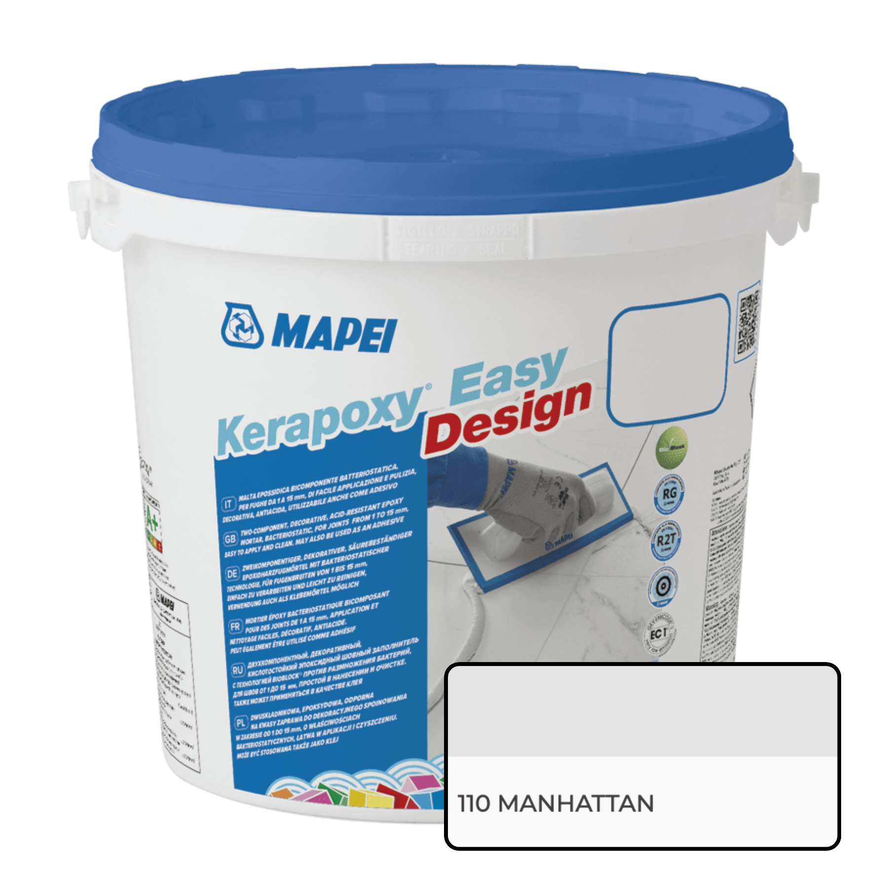 Mapei Kerapoxy Easy Design 2K Epoxidová škárovacia hmota 1,5 kg 110 Manhattan