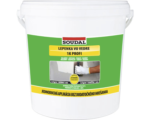 Soudal Lepenka vo vedre 1K PROFI 6 kg