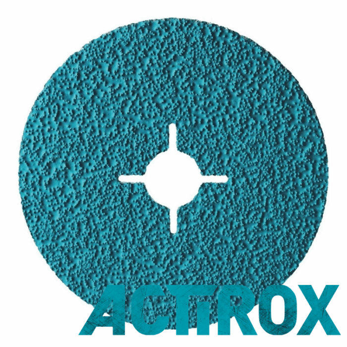 Vulkanfíbrový disk ACTIROX AF890 VSM 125mm P60