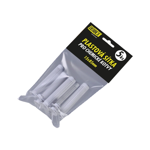 Den Braven Plastové sitká pre kotvenie do dutých materiálov 5 ks Ø20 mm x 85 mm