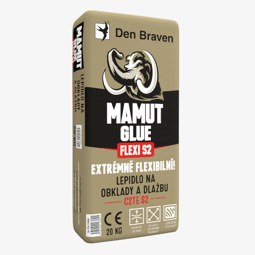 Den Braven Mamut Glue Flexi C2TE S2 – Extrémne flexibilné lepidlo 20 kg