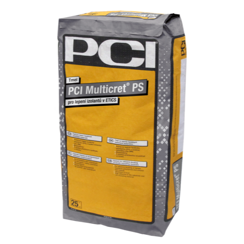 PCI Multicret® PS Tmel na lepenie izolantov 25 kg, Sivá
