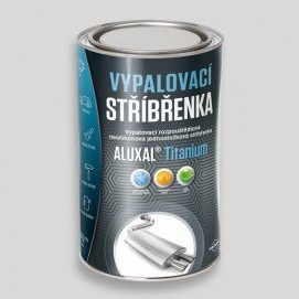 Stachema ALUXAL TITANIUM Vypaľovacia rozpúšťadlová silikónová striebrenka jednozložková 