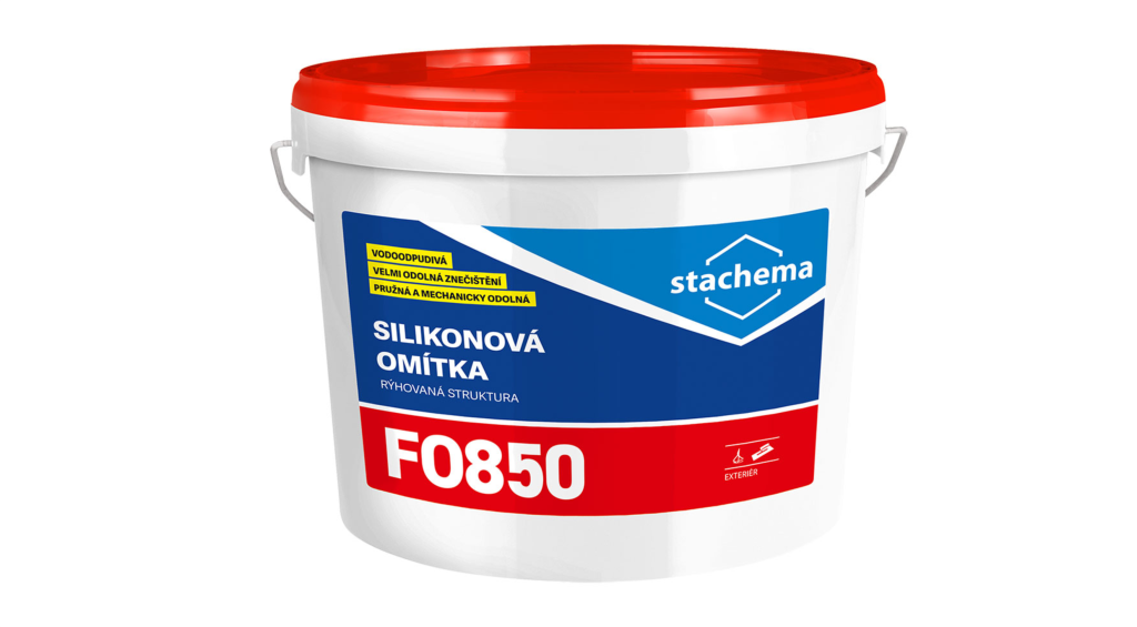 Stachema FO850 SILCOLOR OS Silikónová omietka ryhovaná 25 kg zrno 2 mm