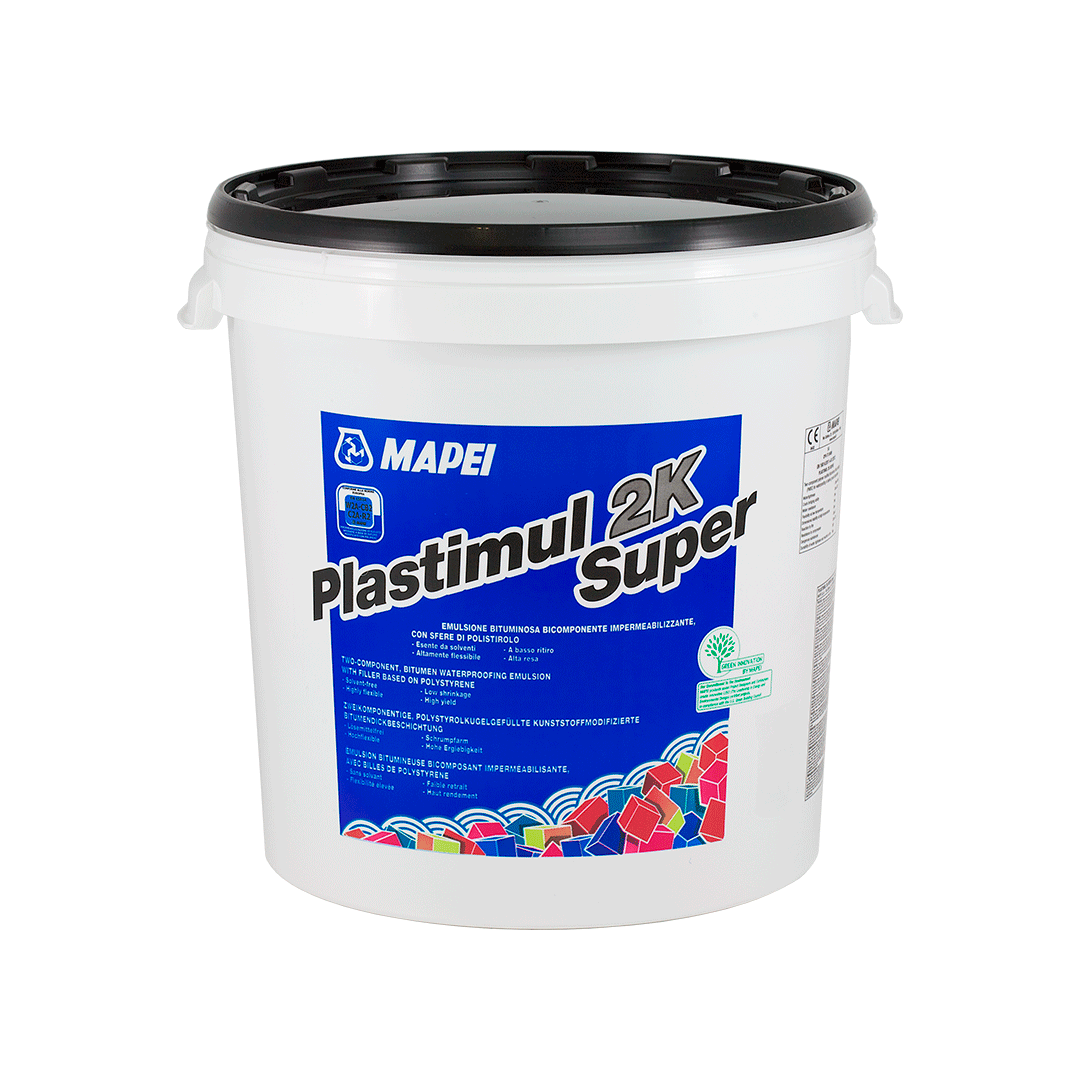 Mapei PLASTIMUL 2K SUPER Bitúmenová izolácia 22,9 kg