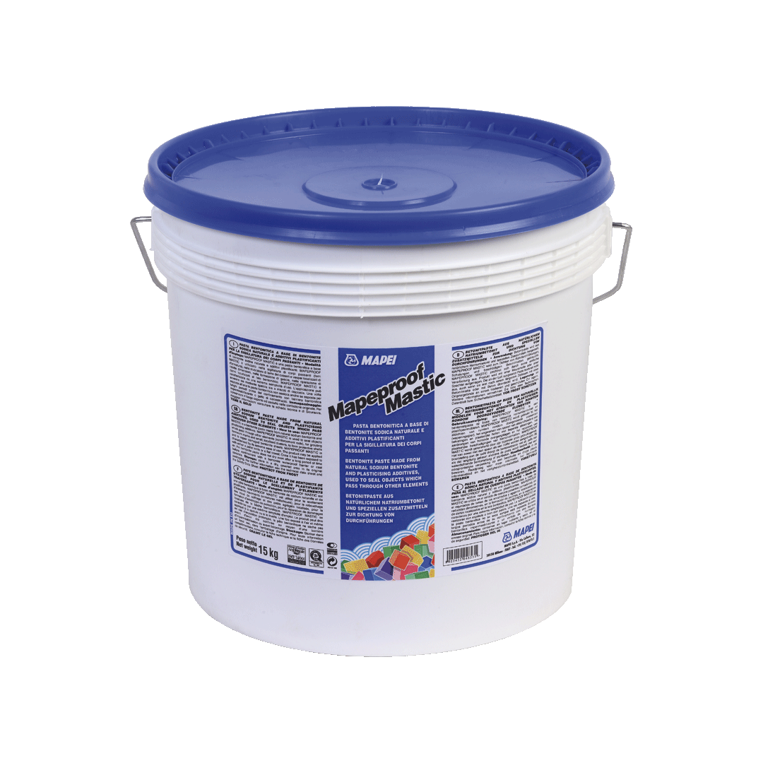 Mapei MAPEPROOF MASTIC Pasta na báze prírodného bentonitu sodného 15 kg