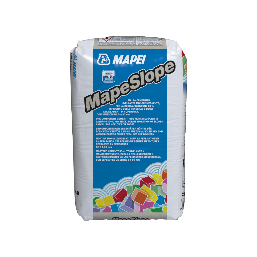 Mapei MAPESLOPE Jednozložková, cementová malta do hrúbky vrstvy 5 cm 25 kg Šedá