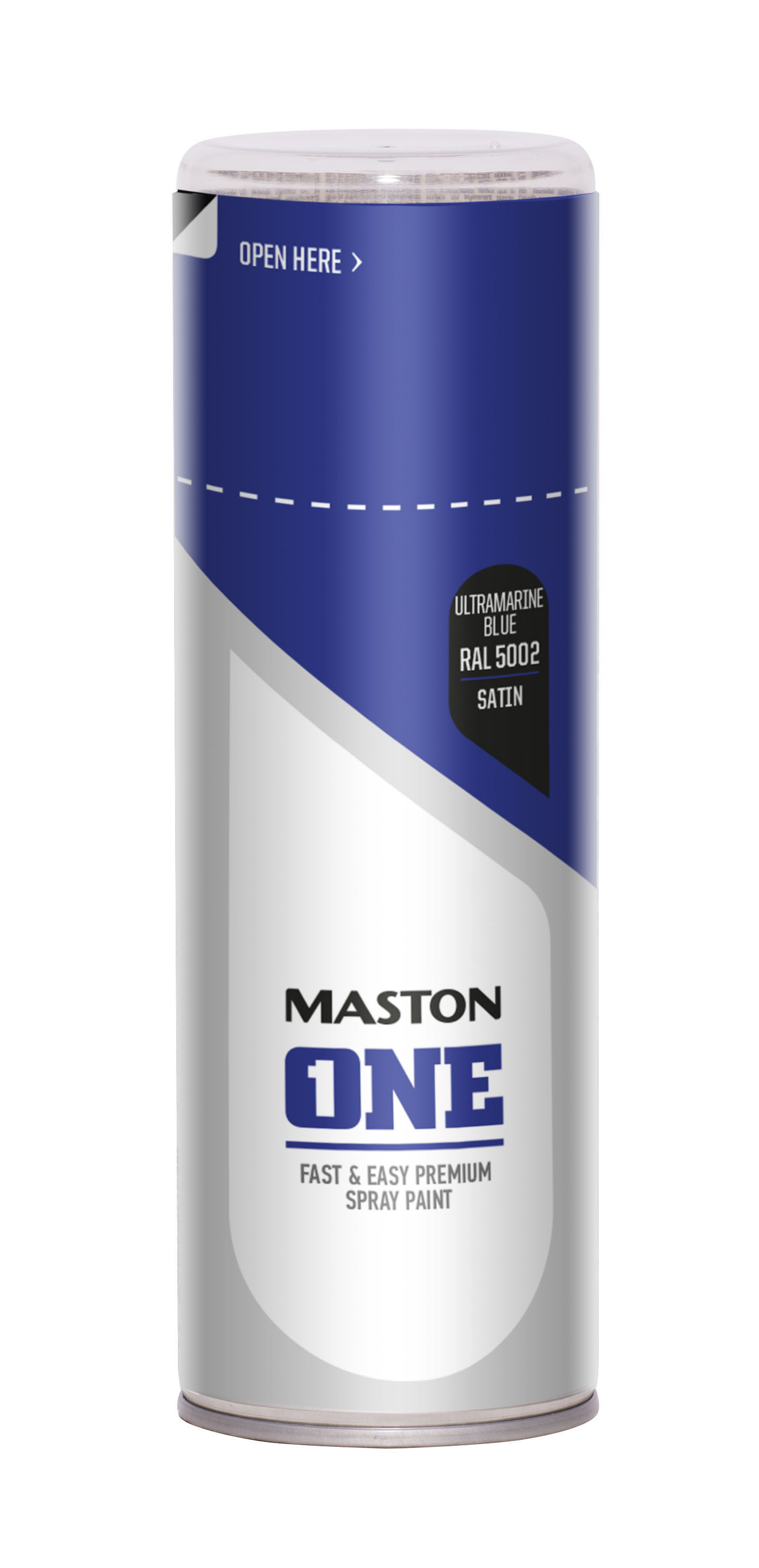 Maston ONE Akrylová farba v spreji Saténová RAL 5002 Námor Modrá 400 ml