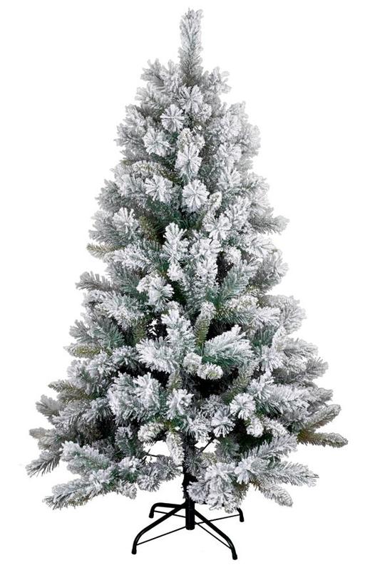Vianočný stromček MagicHome, jedľa zasnežená Harry, 210 cm