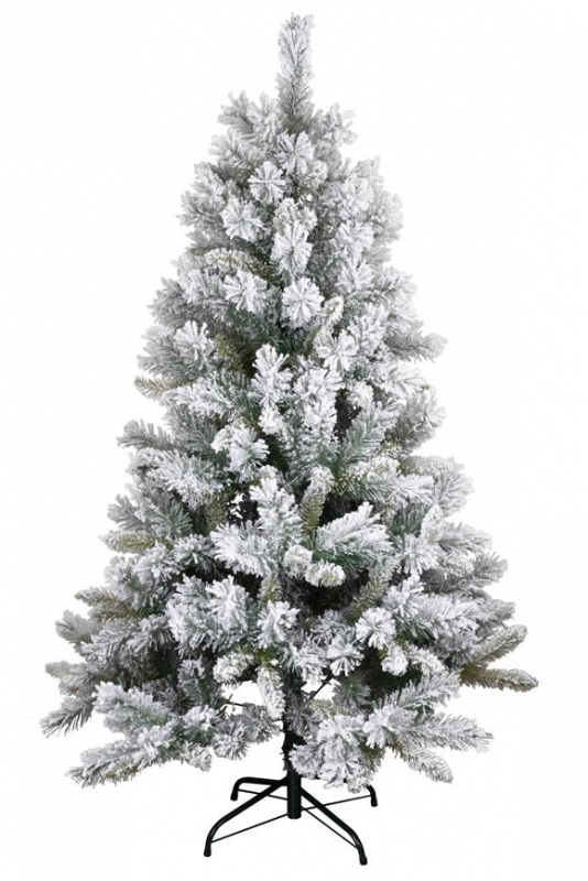 Vianočný stromček MagicHome, jedľa zasnežená Harry, 150 cm