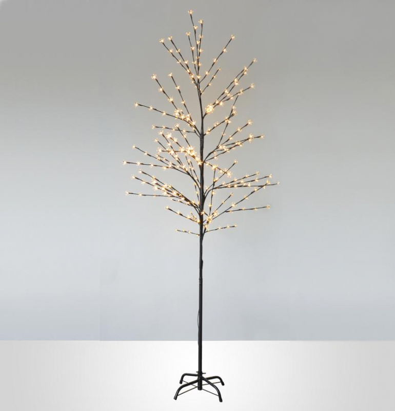 Strom MagicHome Cherry Tree,192 LED teplá biela, jednoduché svietenie, exteriér