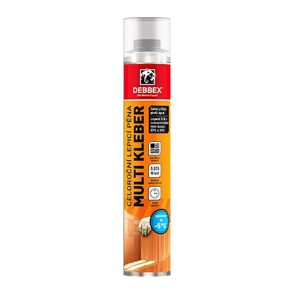 Den Braven MULTI KLEBER 750ml pištoľová dóza