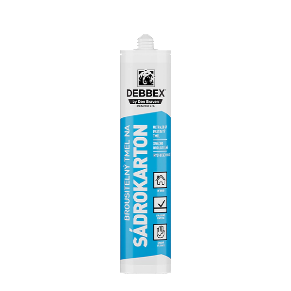 Den Braven Brúsiteľný tmel na sadrokartóny 280 ml