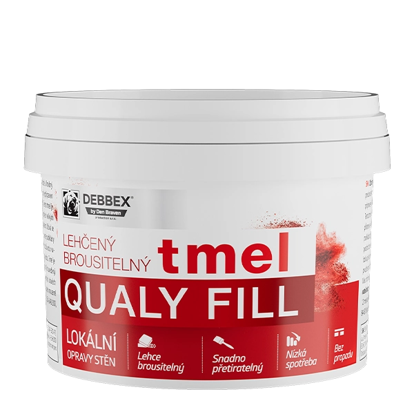 Den Braven Ľahčený brúsiteľný tmel (Qualy Fill) 500 ml