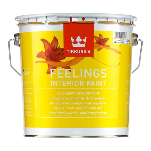 Tikkurila FEELINGS INTERIOR PAINT Umývateľná farba plne matná