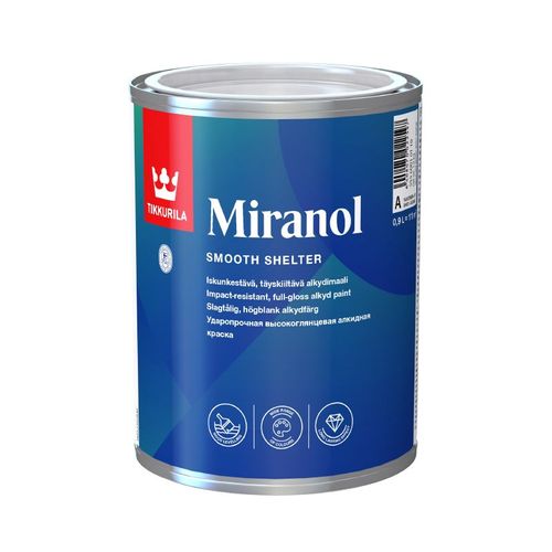 Tikkurila MIRANOL Tixotropná alkydová farba lesklá 