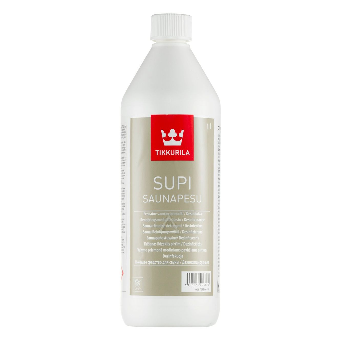 Tikkurila SUPI SAUNAPESU Čistiaci prostriedok do sauny 1 l