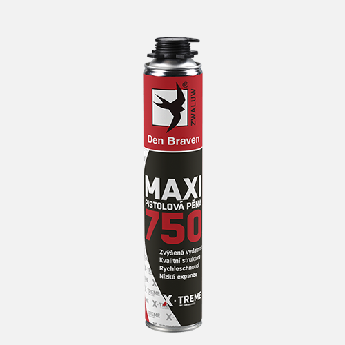 Den Braven Pištoľová pena MAXI 750 ml