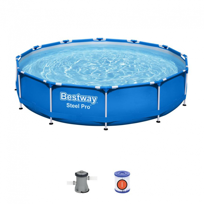 Bestway® Bazén Steel Pro™ 56681 s pumpou 3,66 x 0,76 m