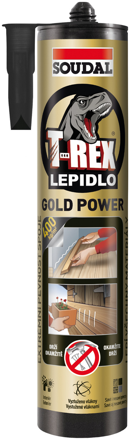 Soudal T-Rex Gold Power 290 ml 