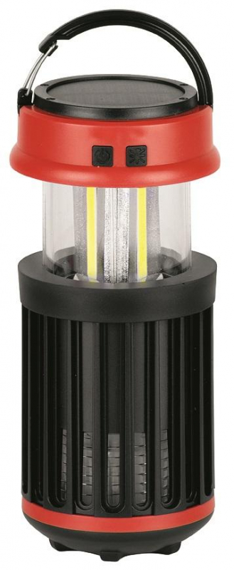 Strend Prokempingová solárna lampa, proti hmyzu a komárom, USB 15 x 8,60 cm
