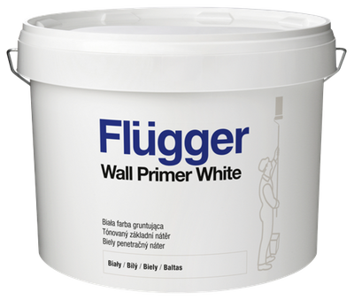 Flügger WALL PRIMER WHITE Biely penetračný náter 10 L