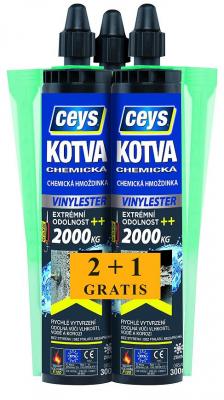 Ceys Chemická Kotva Vinylester 2+1 grátis