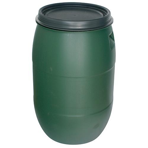 Barel na dažďovú vodu Pannon Rainbarel, 220 lit, 471 mm, zelený, HDPE, veko