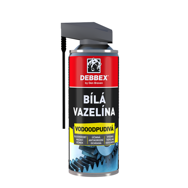 Den Braven Biela vazelína 400 ml