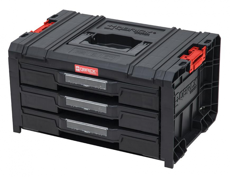 Box QBRICK® System PRO Toolbox Drawer 3 Expert, 3x zásuvkový organizér