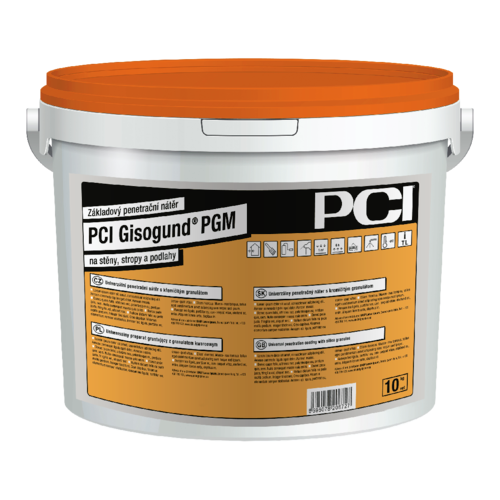 PCI Gisogrund® PGM Základový penetračný náter na savé podklady, na steny, stropy
