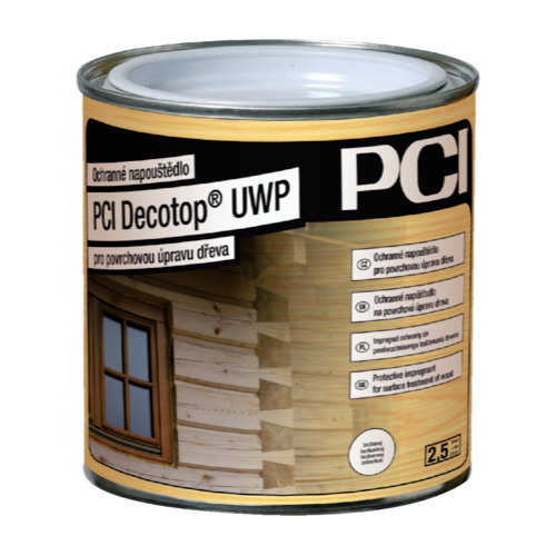 PCI Decotop® UWP Impregnačný náter na povrchovú úpravu dreva, Transparentný 