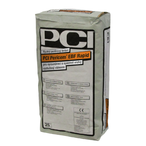 PCI Pericem® EBF Rapid Rýchly poterový betón 15 - 80 mm, 25 kg 