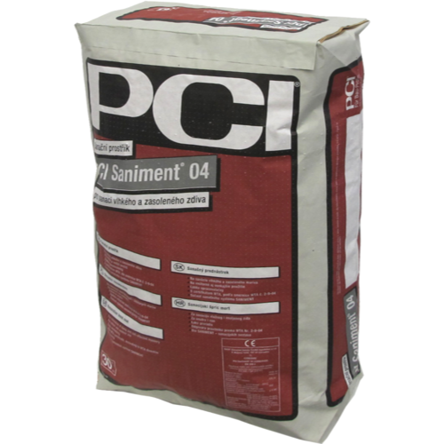 PCI Saniment® 04 Sanačný prednástrek na sanáciu vlhkého a zasoleného muriva 30kg