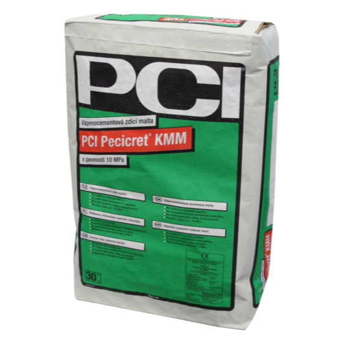 PCI Pecicret® KMM Murovacia vápennocementová malta s pevnosťou 10 MPa, 30 kg