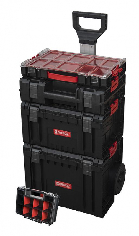 Box QBRICK® System PRO Set 5v1 - Cart, Toolbox, Toolcase, Org 100 a Org Multi