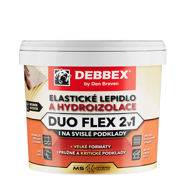 Den Braven DUO FLEX L8600 elastické lepidlo a hydroizolácia 15 kg