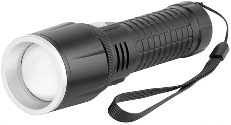 Svietidlo Strend Pro Flashlight F3011, 20W P50, 2000 lm, Zoom, USB nabíjanie, vo