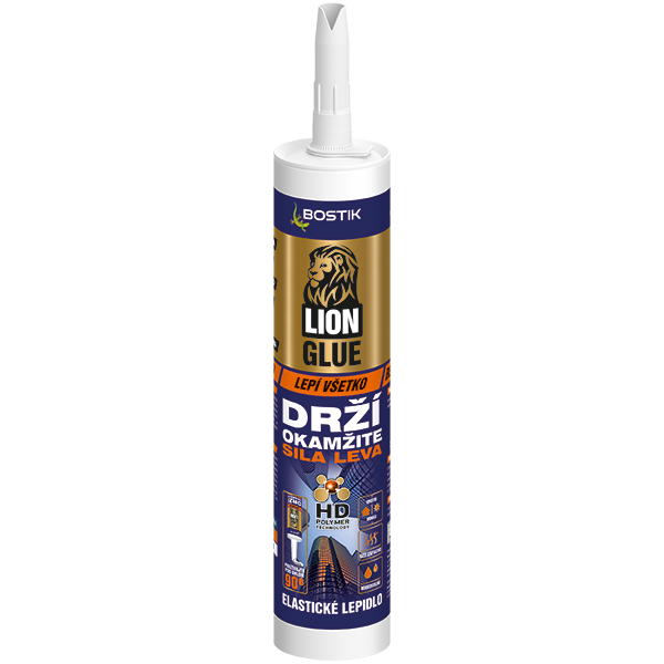 Bostik Lion glue univerzálne montážne a stavebné lepidlo 290 ml