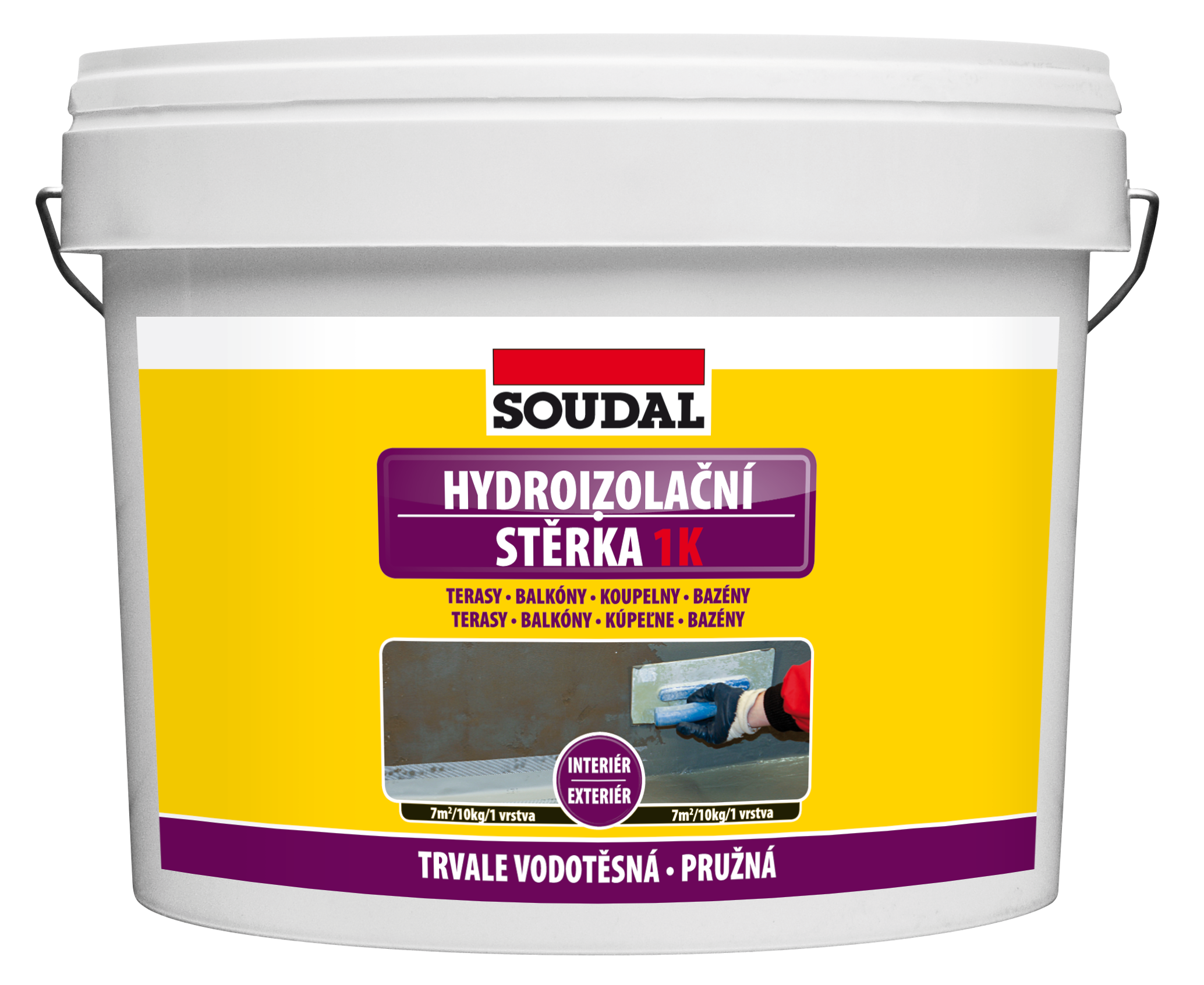 Soudal Hydroizolačná stierka 1K 15 kg