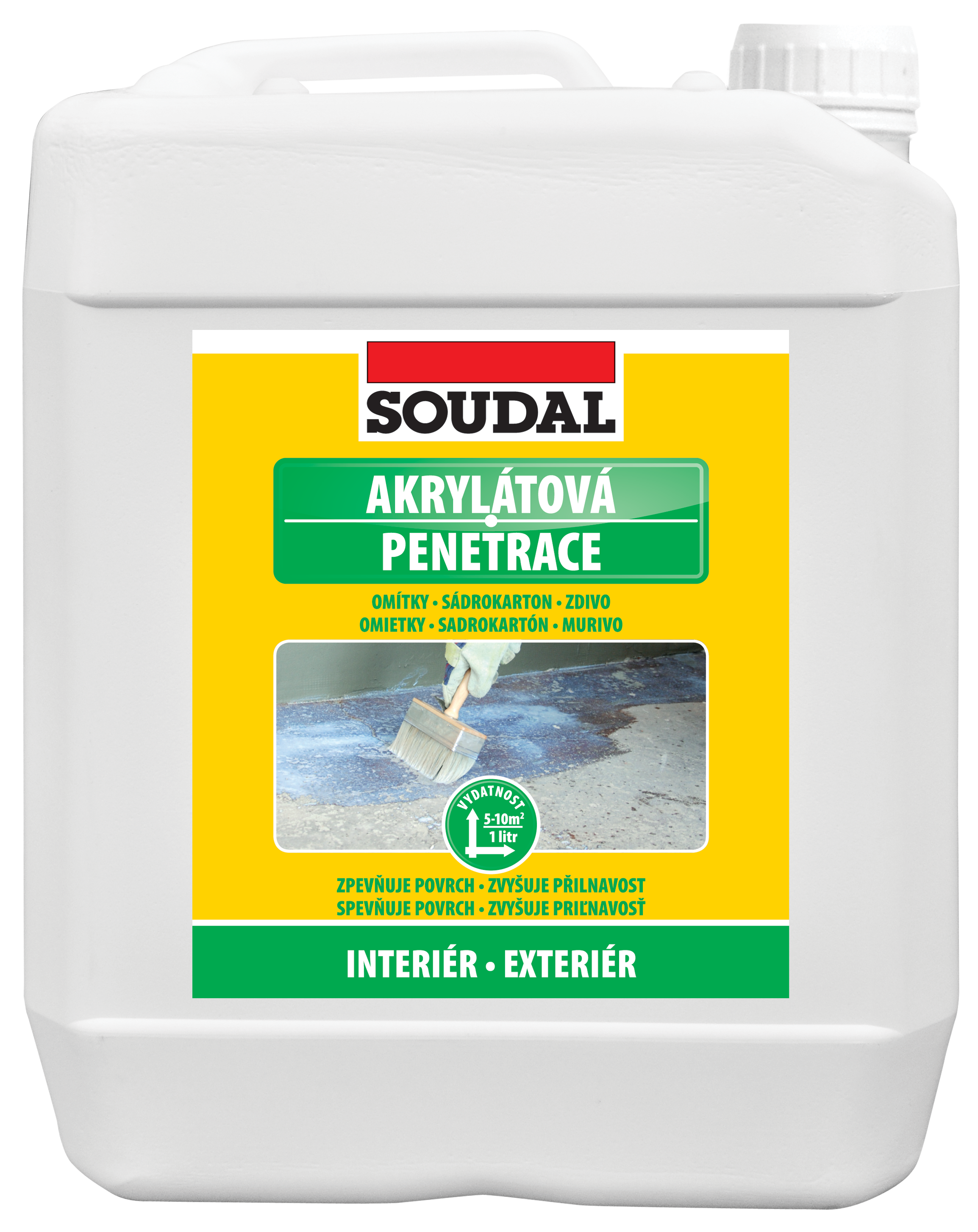 Soudal Akrylátová penetrácia 5 L