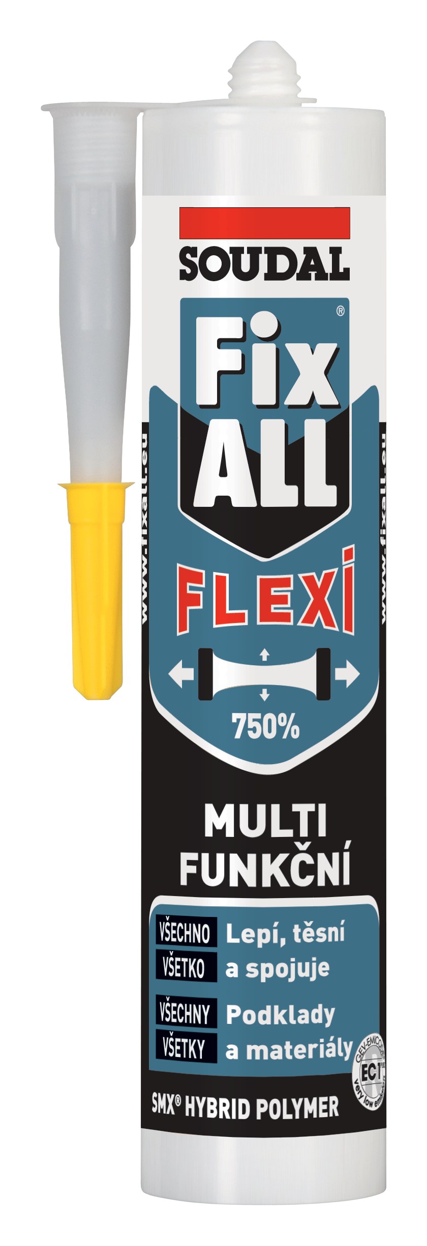 Soudal Fix ALL FLEXI spojovací a lepiaci tmel 290 ml