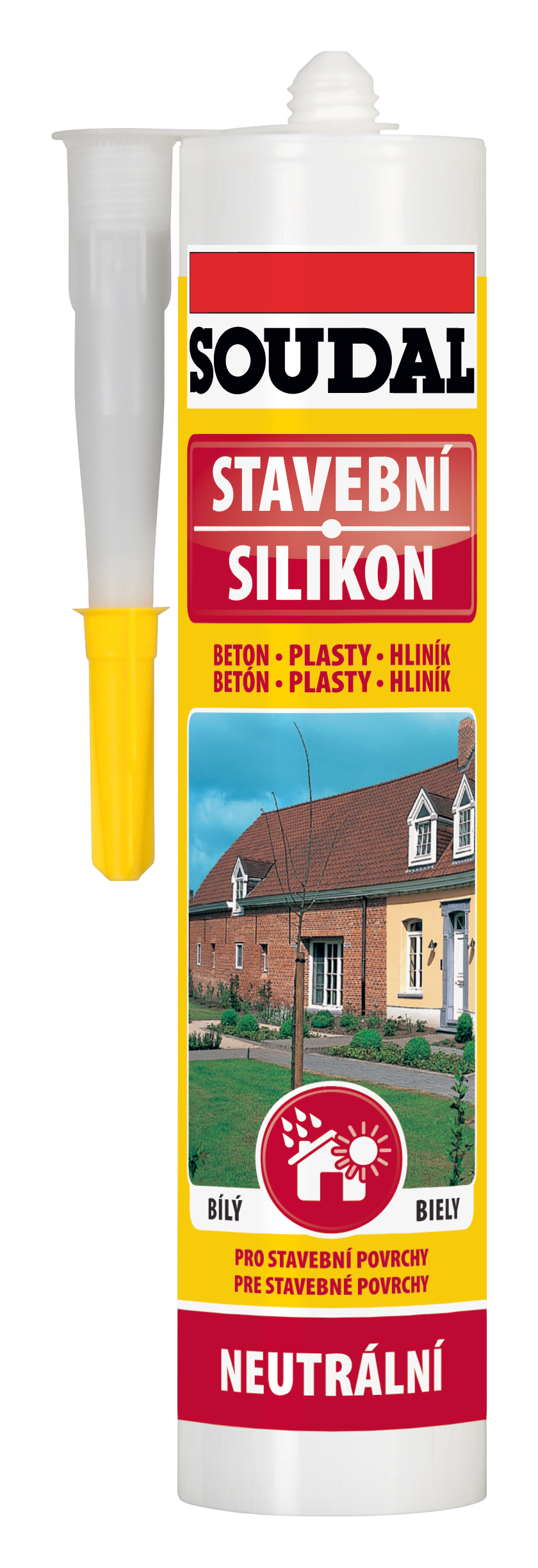 Soudal Stavebný silikón 300 ml