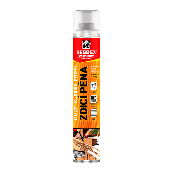 Den Braven MULTI KLEBER PROFI Murovacia pena pištoľová 750 ml