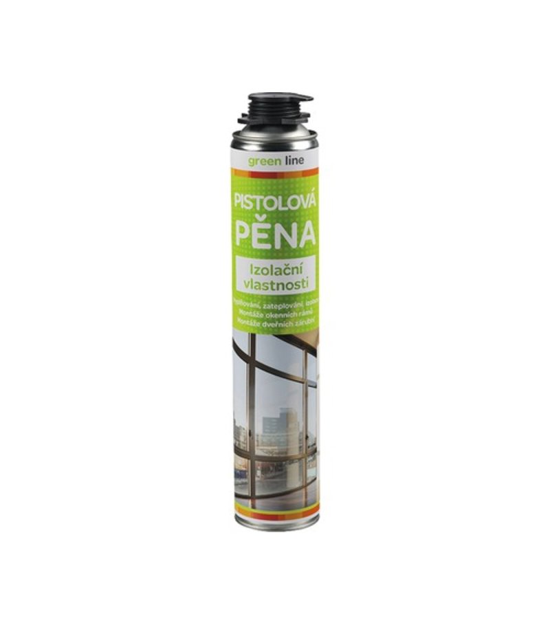 Den Braven Nízkoexpanzná pena Green line pištoľová 750 ml