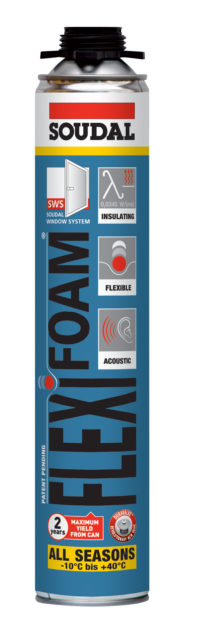 Soudal Flexifoam Gun 750ml